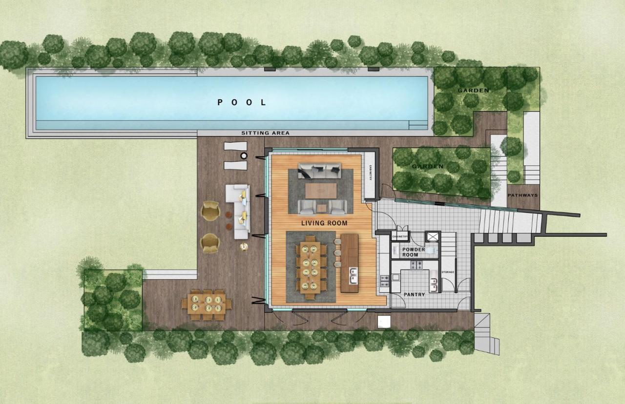 The Riverhouse Canggu Kültér fotó